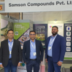 DSI Samson Group Managing Director Mr. Kasun Rajapaksha, International Marketing Manager Mr. Shamal Gunewardena, and Manager - Manufacturing and R&D Mr. Indika Wijerathne